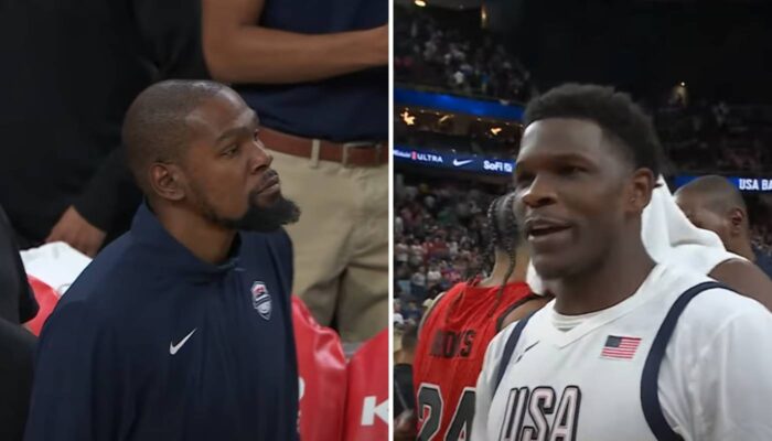 Team Usa Humili Par Anthony Edwards L Entra Nement La R Ponse