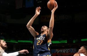 NBA – Les Français de la nuit : 42ème double-double de la saison pour Rudy Gobert !