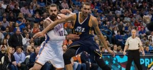 NBA – Les Français de la nuit : Rudy Gobert mange le nouveau trio du Thunder, Evan Fournier s’en sort plutôt bien chez les Cavaliers !