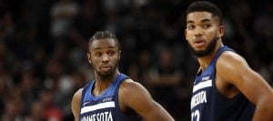 NBA – Top 10 de la nuit : Andrew Wiggins et Karl-Anthony Towns vaporisent le cercle !