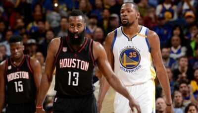 NBA – Kevin Durant en rajoute une couche sur une éventuelle arrivée de Harden