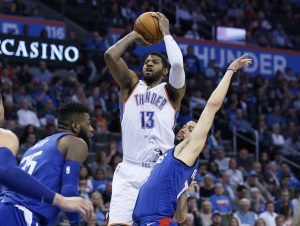 NBA – Top 5 de la nuit : Paul George fait tomber la foudre sur Dallas