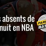 NBA – Les absents de la nuit (19 janvier 2018)