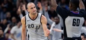 NBA – Top 10 de la nuit : La passe orgasmique de Manu Ginobili !