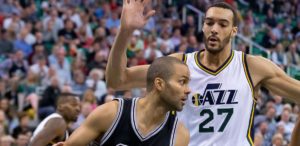 NBA – Les Français de la nuit : Rudy Gobert écrase les Spurs avec un 11ème double-double, Tony Parker lui répond mais ça ne suffit pas !