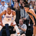 NBA – Devin Booker n’appréciait pas Russell Westbrook avant son arrivée dans la ligue