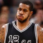 NBA – LaMarcus Aldridge est sorti sur blessure contre Washington