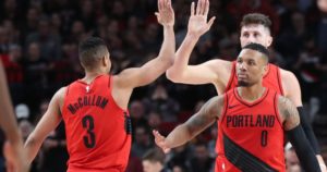 NBA – Damian Lillard offre le podium à Portland