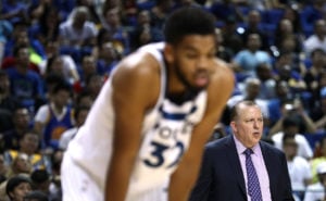 NBA – Wolves : Tom Thibodeau veut un KAT « plus actif » en attaque