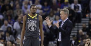 NBA – Steve Kerr donne sa meilleure équipe de la dynastie Warriors