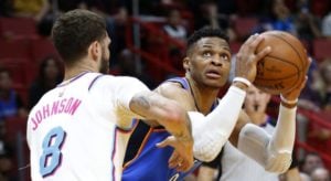 NBA – Russell Westbrook aura besoin de 16 rebonds pour terminer la saison en triple-double de moyenne