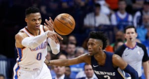 NBA – Russell Westbrook termine la saison en triple-double de moyenne pour la seconde fois consécutive