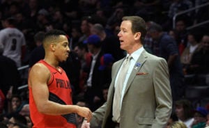 NBA – C.J. McCollum prend la défense de Terry Stotts