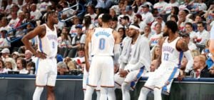 NBA – Game 2 : Le Big Three du Thunder en manque total de réussite