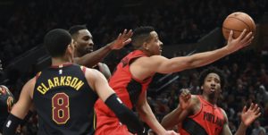 NBA – C.J. McCollum démonte la défense des Cavaliers !