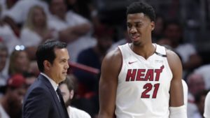 NBA – Pat Riley est catégorique, Hassan Whiteside doit « changer sa mentalité à 99% »