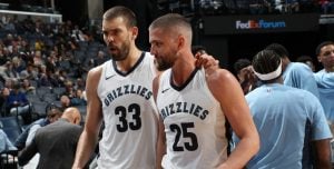 NBA – Sept franchises en discussions avec les Grizzlies pour le quatrième choix