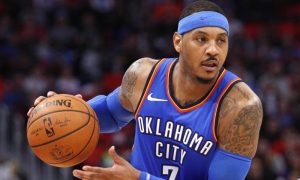 NBA – Le Thunder et les Hawks discutent pour Carmelo Anthony