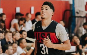 Team USA – Devin Booker a profité du mini-camp pour s’inspirer « des légendes » de la NBA