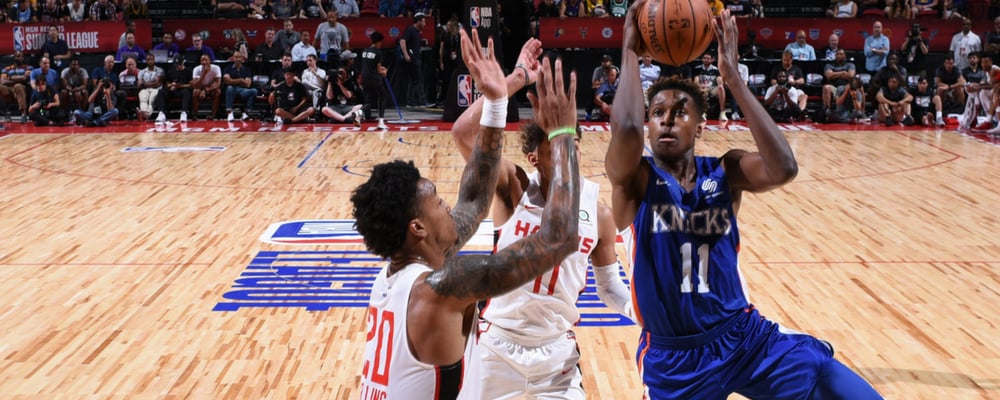 NBA - Frank Ntilikina flambe avec les Knicks contre le Jazz