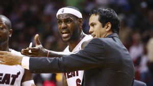 NBA – Le jour où LeBron demandait à Pat Riley de coacher à la place d’Erik Spoelstra