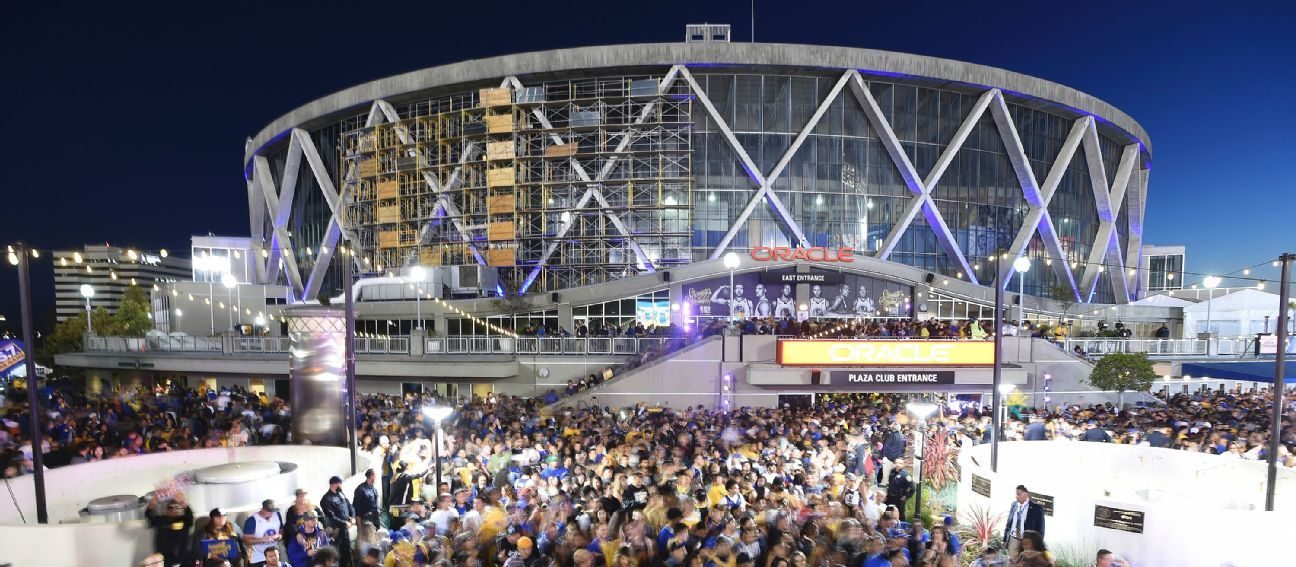 Les Golden State Warriors sont contraints de payer une dette à hauteur de 40 millions de dollars à l'Oracle Arena