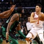 NBA – Kyrie Irving grand fan de Devin Booker