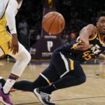 NBA – Donovan Mitchell se blesse face aux Lakers