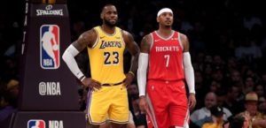 NBA – Le like énigmatique de LeBron James sur Carmelo Anthony