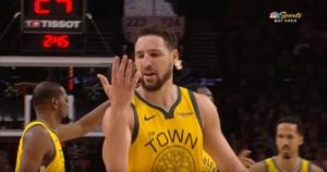 NBA – Klay Thompson rejoint Stephen Curry dans l’histoire à 3 points