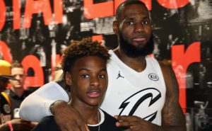 AAU – Bronny affronte mini-KD devant LeBron