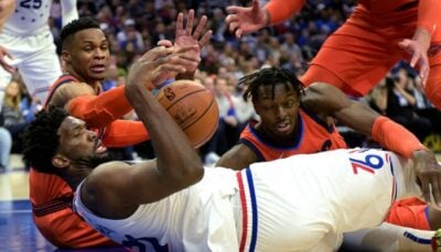 NBA – Un giga-trade Westbrook vs Embiid ? Un ancien pousse pour !