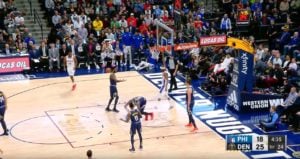 NBA – Quand Corey Brewer assomme accidentellement un joueur des Nuggets