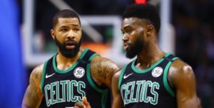 NBA – Tensions apaisées entre Jaylen Brown et Marcus Morris