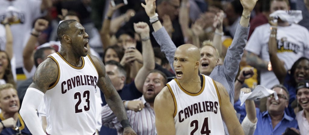 Richard Jefferson sur LeBron James