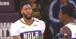 NBA – Le cocasse bug du tableau d’affichage avec Anthony Davis