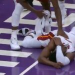 NBA – Grosse frayeur pour Dwyane Wade sur une chute spectaculaire