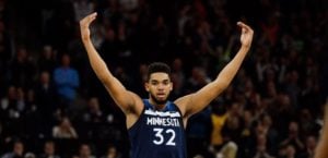 NBA – Nuit historique pour Karl-Anthony Towns