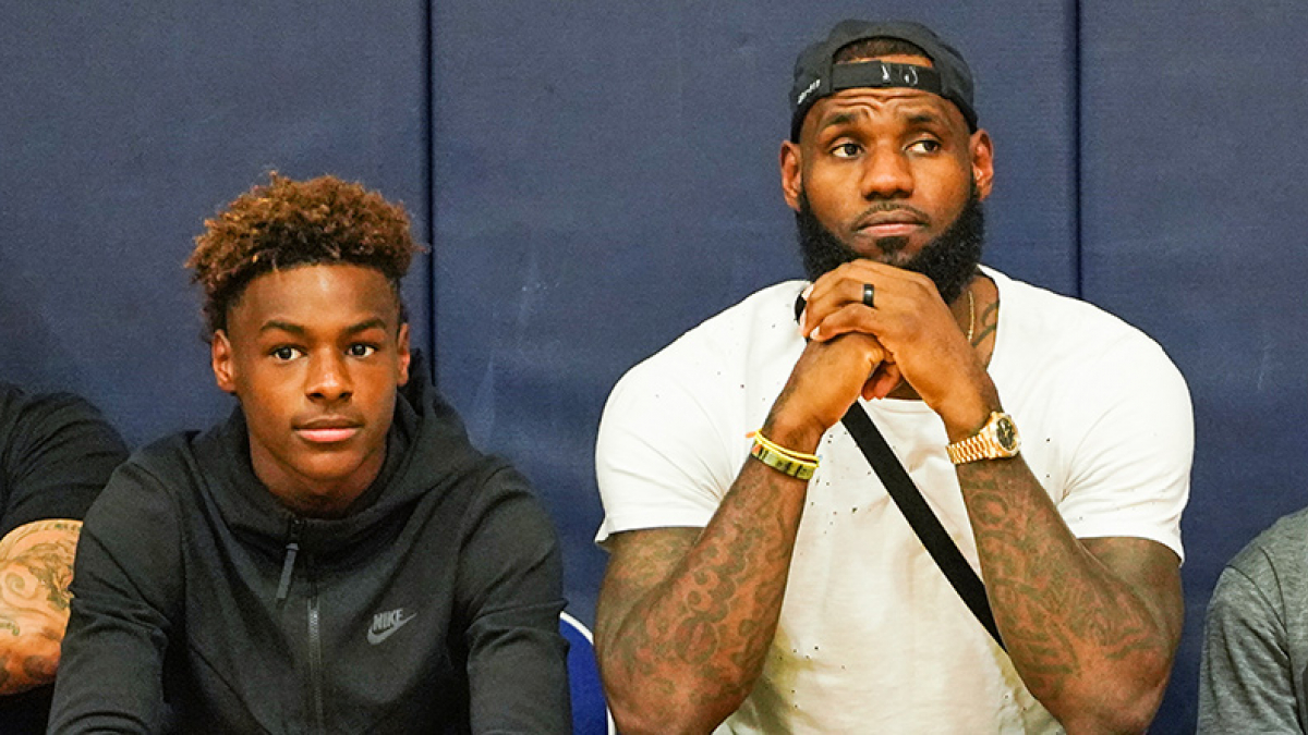 NBA - LeBron A Choisi Une Nouvelle école Pour Bronny