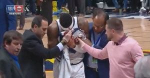 NBA – La sanglante blessure de Torrey Craig