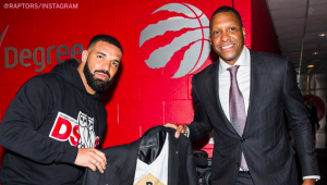 NBA – Le cadeau des Raptors pour Drake