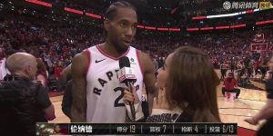 NBA – Quand Kawhi répond en Chinois face à la caméra