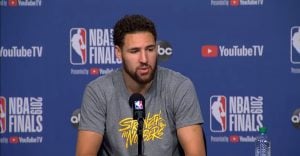 NBA – Klay Thompson écoutera-t-il Drake pendant les finales ?