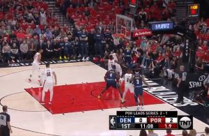 NBA – Jamal Murray marque un shoot dingue dès la première minute