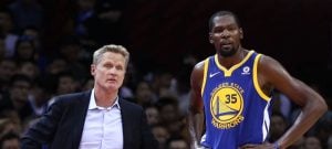 NBA – La drôle de scène où Steve Kerr a appris le départ de Kevin Durant