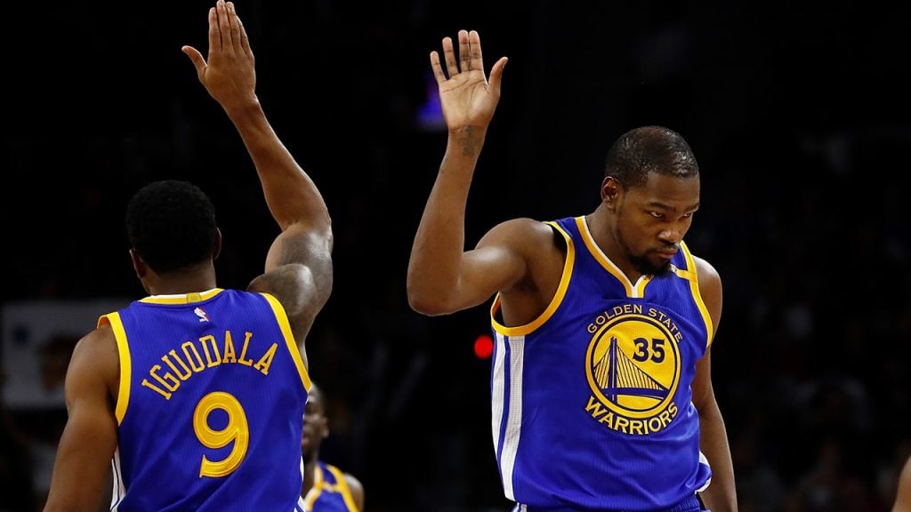 Andre Iguodala a conseillé à Kevin Durant de ne pas jouer lors du game 5 pour ne pas compromettre la suite de sa carrière