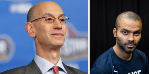 NBA – Adam Silver rend un vibrant hommage à Tony Parker