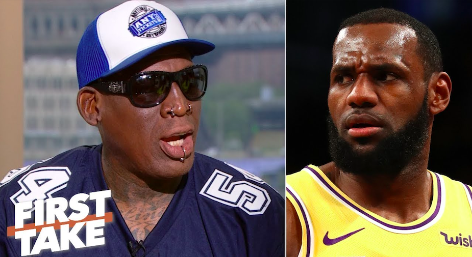 Dennis Rodman donne son avis sur le GOAT NBA LeBron ou Jordan