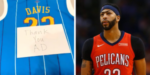 NBA – Le remerciement assez… spécial d’un fan pour Anthony Davis