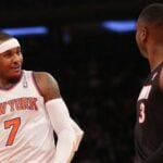 NBA – Dwyane Wade apporte son soutien à Carmelo Anthony